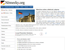 Tablet Screenshot of nemecky.org